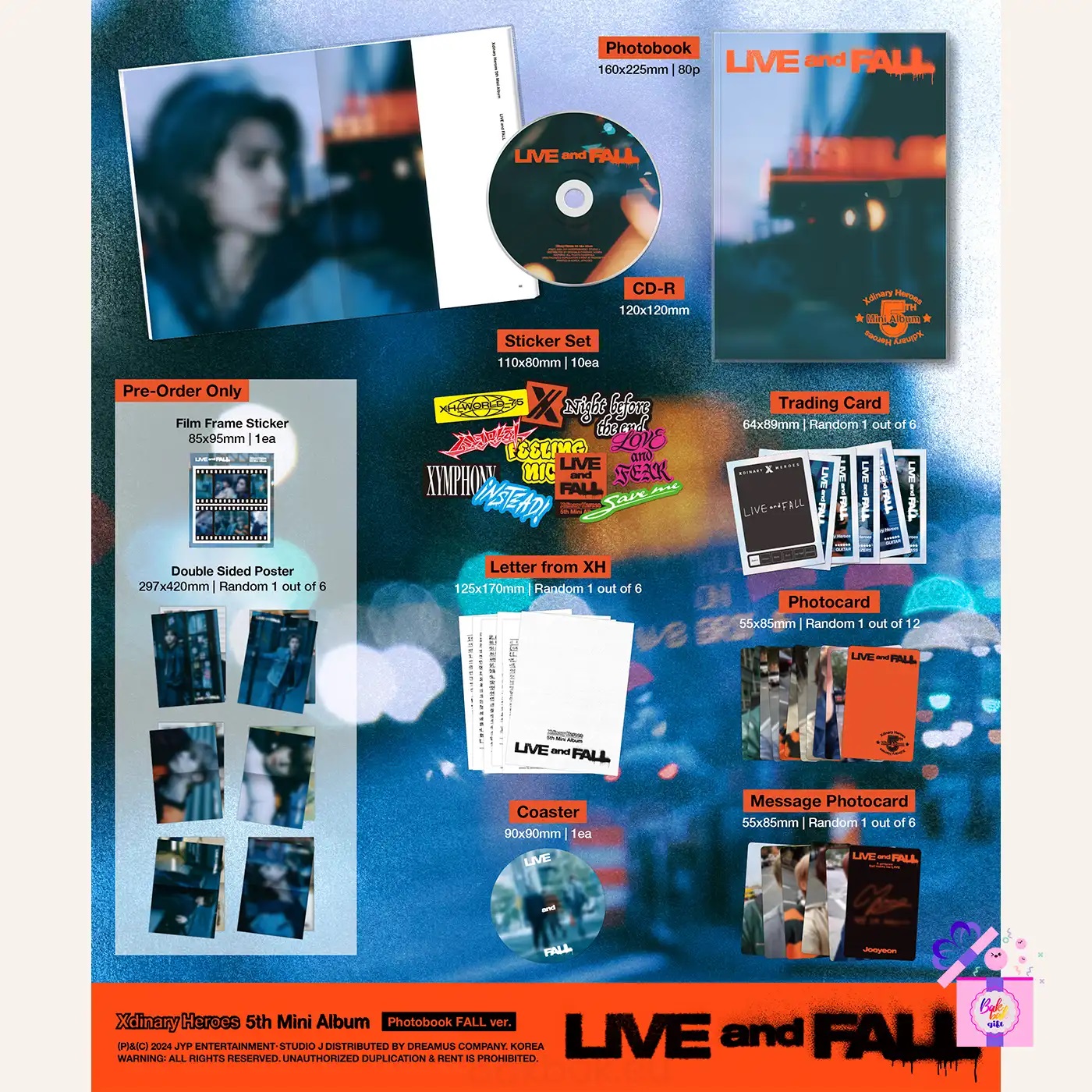 XDINARY HEROES - LIVE AND FALL